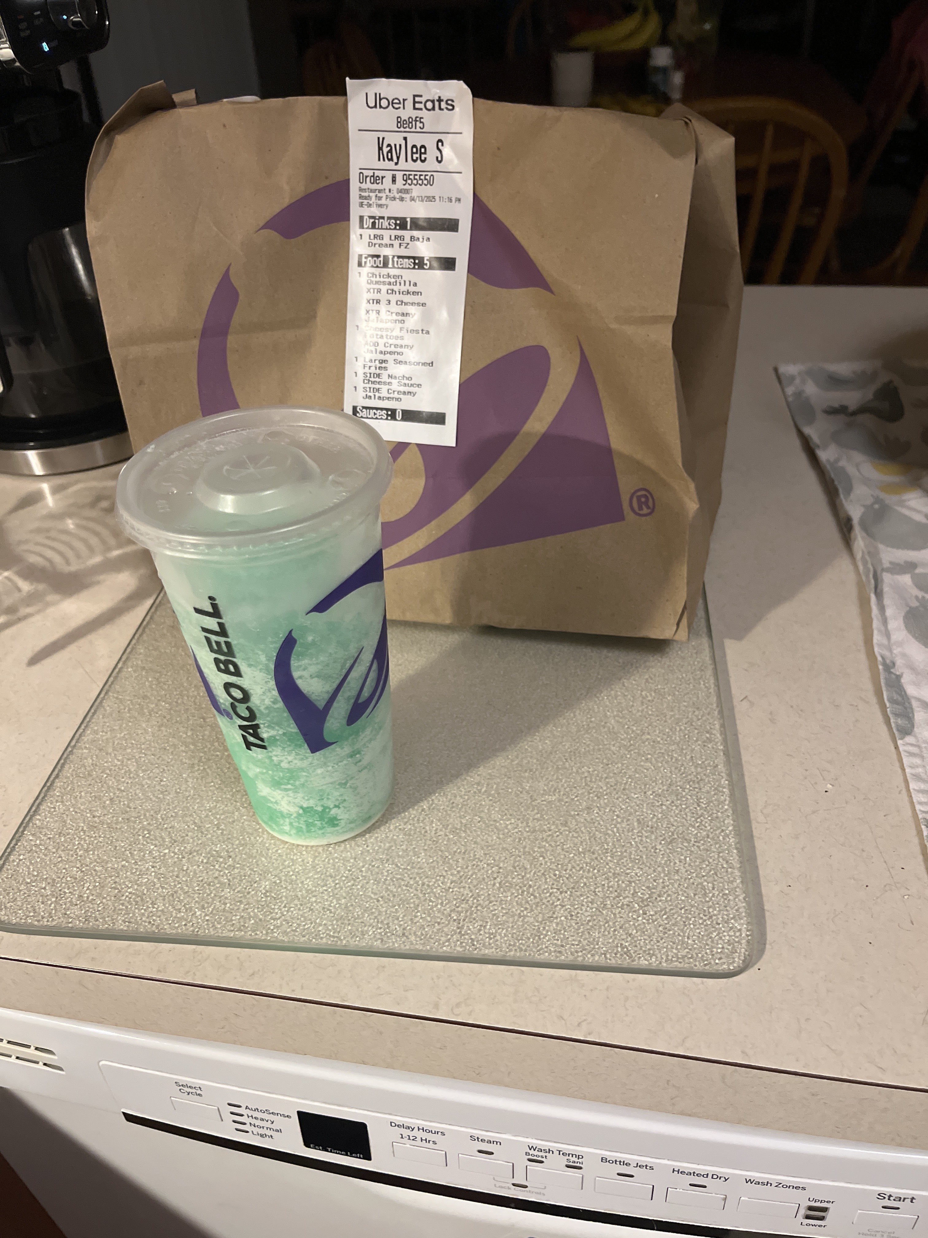 Successful order screenshot